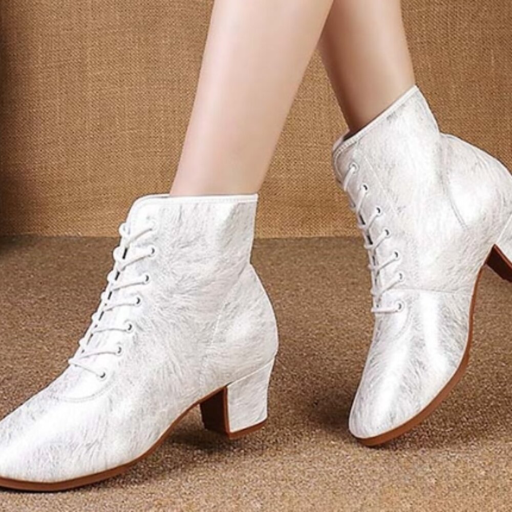 White Dance Shoes, NWT